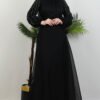 Helen Stoned Janjan Dress Black - Image 4