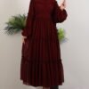 Ilay Chiffon Dress Mink 18 Ilay Chiffon Dress Mink - Image 6