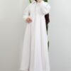 ilayda fermuarli elbise beyaz 117771 25 B