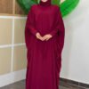 Suit Prayer Dress|Two-Piece Hooded Abaya|70013 - Image 5