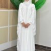 Suit Prayer Dress|Two-Piece Hooded Abaya|70013 - Image 6