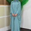 Suit Prayer Dress|Two-Piece Hooded Abaya|70013 - Image 9