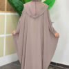 Suit Prayer Dress|Two-Piece Hooded Abaya|70013 - Image 2
