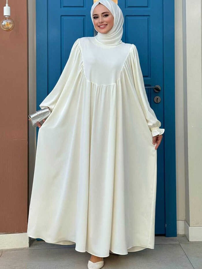 turkish white abaya