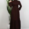 Lizge Hijab Dress Bitter Coffee