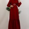 Lizge Hijab Dress Bitter Coffee - Image 6