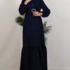Lizge Hijab Dress Milk Coffee - Image 7