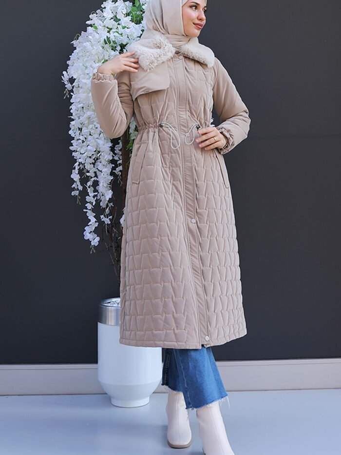 Lotus Coat Beige