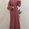 Coral Hijab Abaya Powder - Image 2