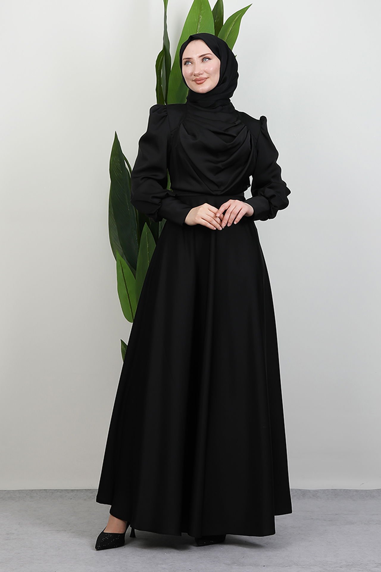 Front Degaje Dress Black
