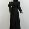 Front Degaje Dress Black - Image 3