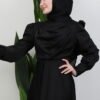 Front Degaje Dress Black - Image 5