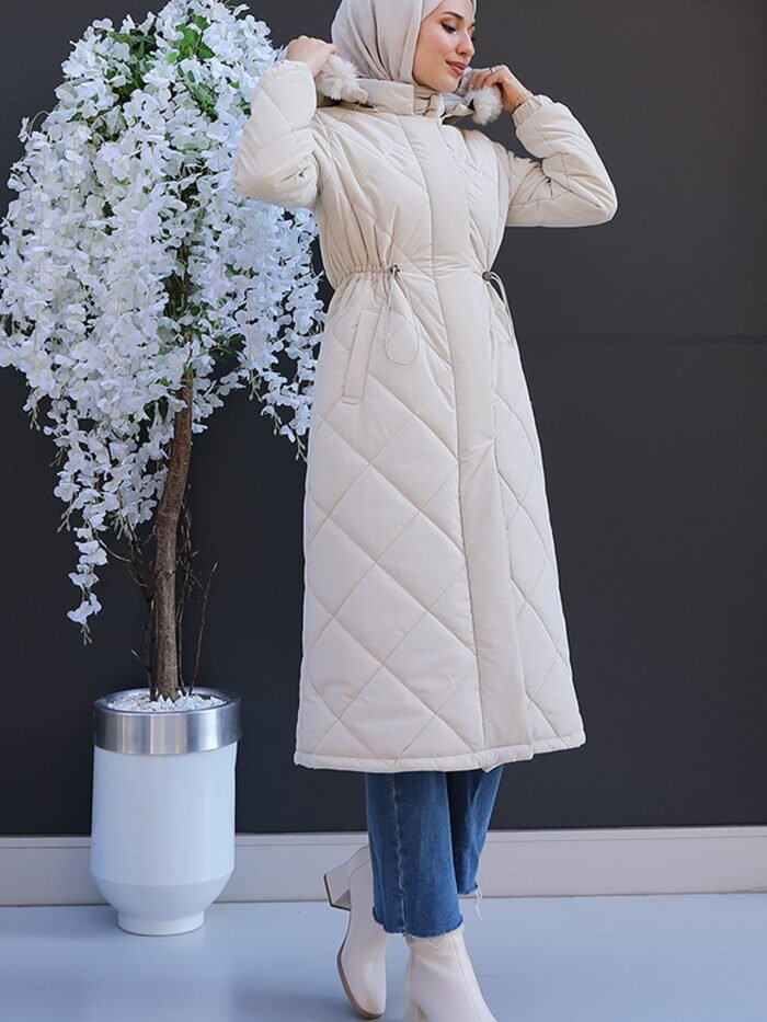 Alternative view of Parla Coat Cream