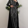 Stoned Ruby Dress Black - Image 3