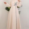 Stoned Clover Dress, Melon - Image 2