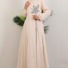 Stoned Clover Dress, Melon - Image 3