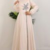 Stoned Clover Dress, Melon - Image 4