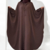 Dress Black Plus Size|Three-Piece Abaya|Tunic & Trousers Set|8663 - Image 11