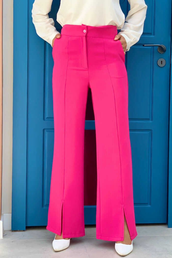 ⚡ Power Chic Crepe Women Trousers|0271 2 ⚡ Power Chic Crepe Women Trousers|0271 - Image 2