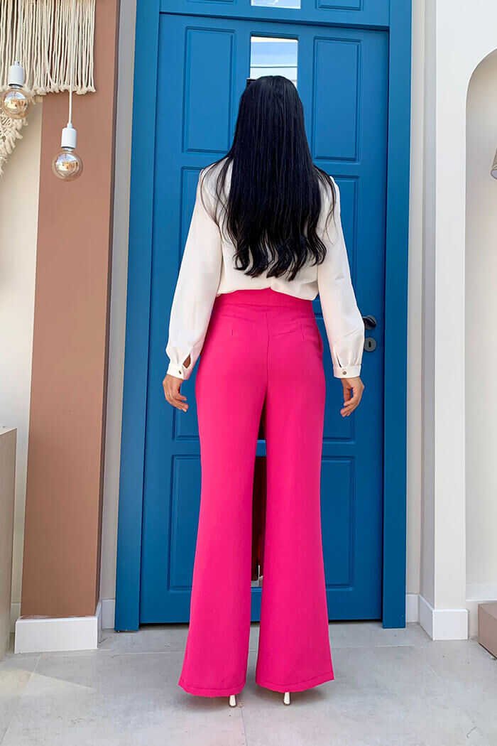 ⚡ Power Chic Crepe Women Trousers|0271 4 ⚡ Power Chic Crepe Women Trousers|0271 - Image 4