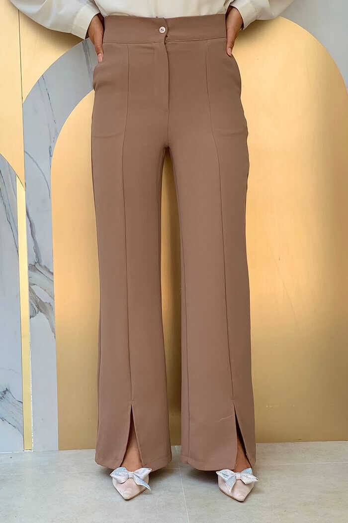 ⚡ Power Chic Crepe Women Trousers|0271 10 ⚡ Power Chic Crepe Women Trousers|0271 - Image 10