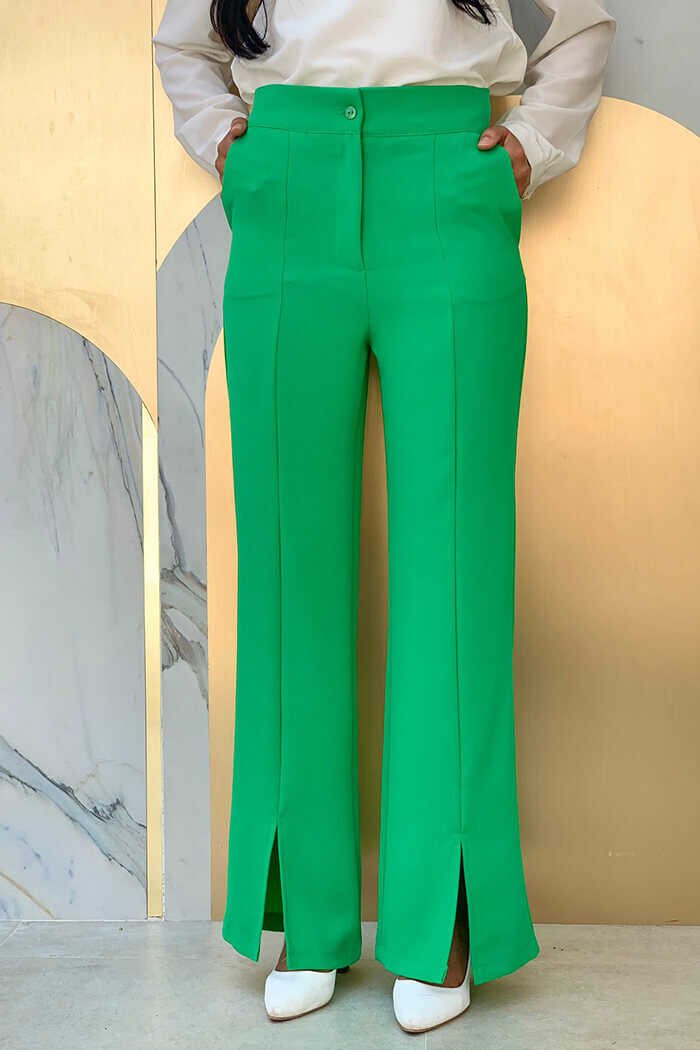 ⚡ Power Chic Crepe Women Trousers|0271 11 ⚡ Power Chic Crepe Women Trousers|0271 - Image 11