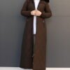 Aysema Furry Puffer Jacket Light Powder - Image 8