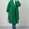 Asuman Cashmere Coat Dark Gray - Image 6