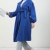 Asuman Cashmere Coat Dark Gray - Image 13