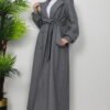 Long 6-Button Coat, Milk Coffee - Image 7