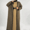 ⚡ Open Abaya – Drop Pattern Knitwear Cardigan|18321 - Image 12