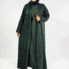 ⚡ Open Abaya – Drop Pattern Knitwear Cardigan|18321 - Image 5
