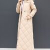 Aysema Furry Puffer Jacket Light Powder - Image 2