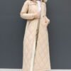 Aysema Furry Puffer Jacket Light Powder - Image 3