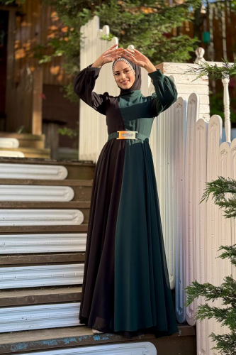 evening dress gold