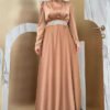 Stunning Evening Dress in Black Satin with Stoned Belt| 3863 14 Stunning Evening Dress in Black Satin with Stoned Belt| 3863 - Image 7