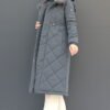 Puffer Anorak Jacket Dark Gray - Image 4