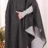 Luxurious Cashmere Poncho| Oversized Batwing Winter Wrap|70068 - Image 6