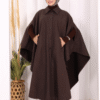 Luxurious Cashmere Poncho| Oversized Batwing Winter Wrap|70068 - Image 14