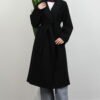 Aleda Cashmere Coat Dark Gray - Image 9