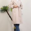 Asuman Cashmere Coat Dark Gray - Image 8