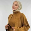 Pocket Detailed Knitwear Cardigan 18313 Tan - Image 4