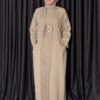 Pocket Detailed Knitwear Cardigan 18313 Tan - Image 9