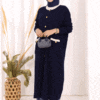 Patterned Knitwear Cardigan 18207 Stone - Image 5