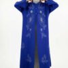 Buttoned Floral Patterned Knitwear Cardigan 18310 Black-Silver - Image 5
