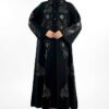 Supreme Turkey Abaya|Buttoned Glitter Floral Knit Cardigan|18310 - Image 6