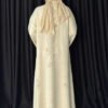 Supreme Turkey Abaya|Buttoned Glitter Floral Knit Cardigan|18310 - Image 2
