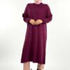 Ruffle Sleeve Knit Tunic 18305 Black - Image 7