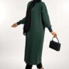 Corduroy Knit Tunic 18302 Emerald - Image 3