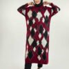 Geometric Pattern Tunic 18316 Black - Image 5